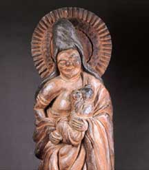 Koyasu Kannon Bosatsu, Tokuzō-ji, Aichi Prefecture. Source: Fukuoka City Museum exhibition (2008), 子安観音菩薩（愛知・徳蔵寺）